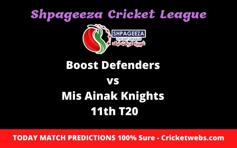 Who Will Win-Boost Defenders vs Mis Ainak Knights-11th T20-SCL Prediction 1 Who Will Win-Boost Defenders vs Mis Ainak Knights-11th T20-SCL Prediction