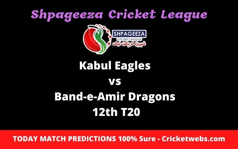 Who Will Win-Kabul Eagles vs Band-e-Amir Dragons-12th T20-SCL Prediction 1 Who Will Win-Kabul Eagles vs Band-e-Amir Dragons-12th T20-SCL Prediction